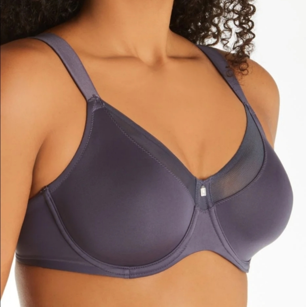Triumph True Shape Sensation Minimizer Bra wired purple 34C